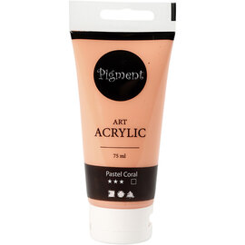 Pigment Art Acrylverf Pastel Coral, 75ml