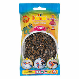 Hama Midi Strijkkralen - Choco, (012) 1000st.