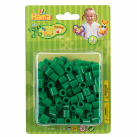 Hama Maxi Strijkkralen Groen, 250st.