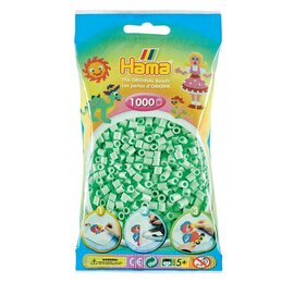 Hama Midi Strijkkralen - Pastel Mint (98), 1000st.