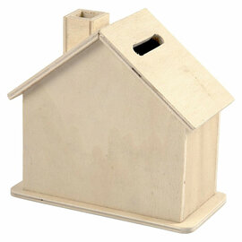 Houten Spaarpot Huis