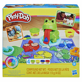Play-Doh Kikker en Kleuren Klei Starterset - 4 Kleipotjes