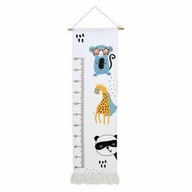 Groeimeter Textiel Giraffe, 140cm