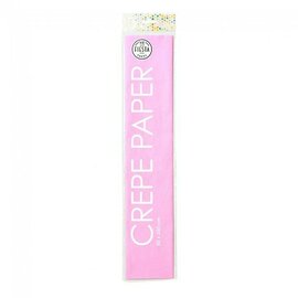 Crepepapier Baby Roze, 50x250cm
