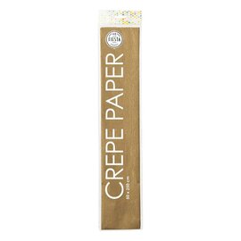 Crepepapier Goud, 50x250cm