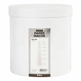 Ronde Dozen Wit, 7st.