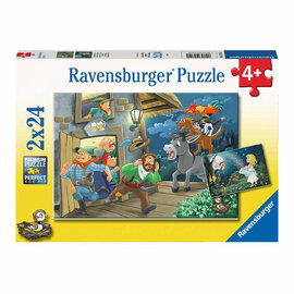 Ravensburger Sprookjes Legpuzzel, 2x24st.