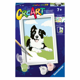 Ravensburger CreArt Schilderen op Nummer - Border Collie