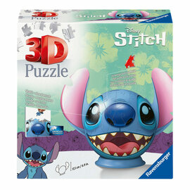 Ravensburger 3D Puzzel Stitch met Oren, 72st.