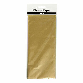 Tissuepapier Goud 6 Vellen 14 gr, 50x70cm