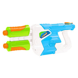 Splash Waterpistool Aqua Shock X1000 - 1700ml tank - Met pomp - 2 Waterstralen - Waterspeelgoed