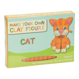 Maak je eigen Kleifiguur Dieren (6ass) - 90gr. Klei