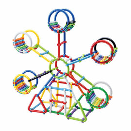 Bouwstaafjes & Vormen in Zak, 138dlg.