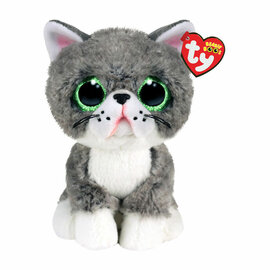 Ty Beanie Boo's Fergus Cat, 15cm
