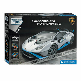 Clementoni Wetenschap en Spel - Mechanics Lamborghini Huracan Sto Bouwset - 270dlg.