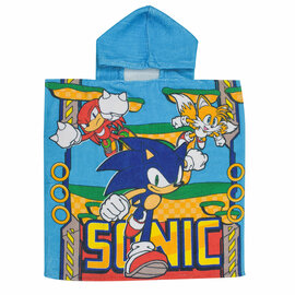 Sonic Handdoek Poncho Katoen, 55x110cm