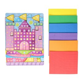 Knutselset Mozaïek Prinses Maken, 4 platen