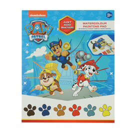 PAW Patrol Kleuren met Water Kleurblok, 27dlg.