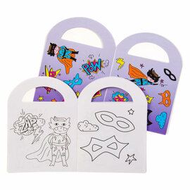 Kleurboekje met Stickers Superhero