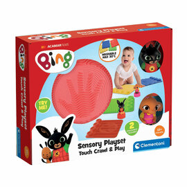 Clementoni Baby - Sensorische Speelmat Bing met Speelfiguren, 6dlg.