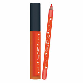 Clementoni Crazy Chic Lipgloss en Lipliner Oranje