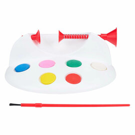 Eierverfset met Penseel