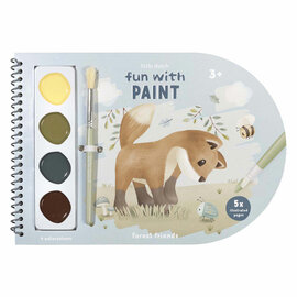 Little Dutch Verfboek Forest Friends