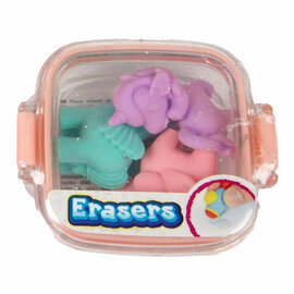 Gummen Mini Set in Glitterdoosje - Eenhoorns, 5dlg.