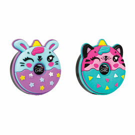 Clementoni Crazy Chic Oogschaduw Dieren Donut Paars/Blauw