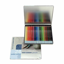 Van Gogh Basisset Aquarelpotloden met 24 Kleuren