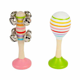 Bigjigs Houten Muzikale Schudset, 2st.