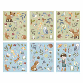 Little Dutch Stickerset Forest Friends