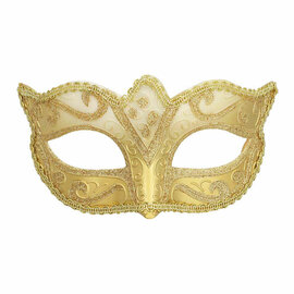 Oogmasker Venice Felina Goud
