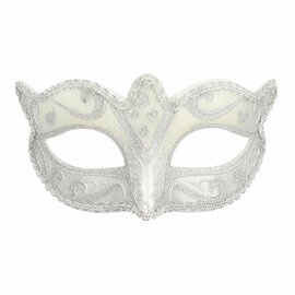 Oogmasker Venice Felina Zilver