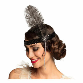 Hoofdband Flapper Zwart