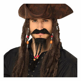 Set Gezichtbeharing Piraat