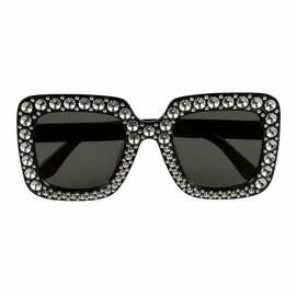 Partybril Bling Bling Zwart