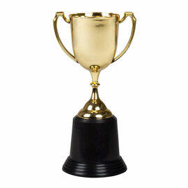 Gouden Trofee, 22cm.