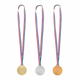 Medailles Podium 6cm, 3st.