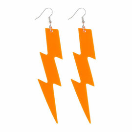 Oorbellen Flash Neon Oranje