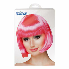 Pruik Cabaret Roze