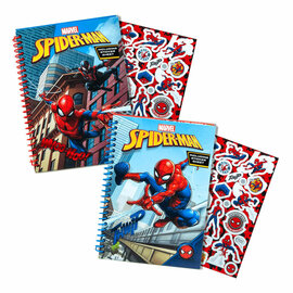 Spiderman Glitter Notitieboek