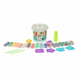 Kleiset in Ton - 18 Kleuren Klei -28dlg.