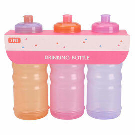 Sportfles 625ml Roze, 3st