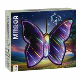 Spiegel Figuren Infinity Led - Vlinder