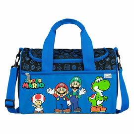 Sporttas Super Mario Blauw
