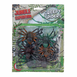 Jungle Expedition Spinnen 6cm, 8st.