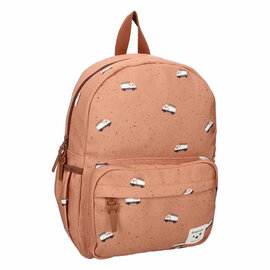 Kidzroom Rugzak Turin Enchanted Memories Bruin Brandweerwagen