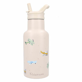 Kidzroom Drinkfles Sweet Sips Vliegtuigen, 350ml