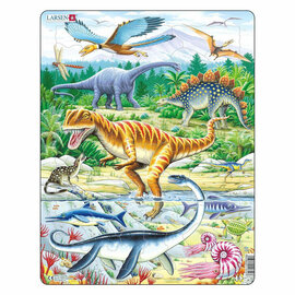 Larsen Legpuzzel Dieren - Dinosaurus, 35st.